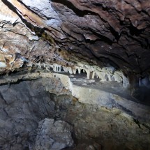 Inside the cave Lapa da Cova 
